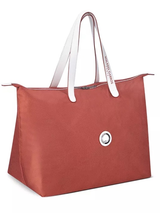 Delsey Paris Handbags - Delsey Roland Garros Chatelet Air Soft Tote Bag Terracotta 🌟